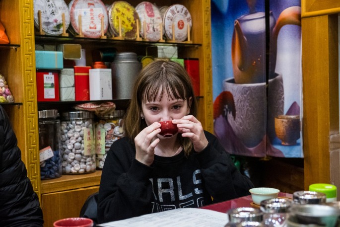 čínský deník blog fotografky foto ivet k iveta krausova tea market čajový trh